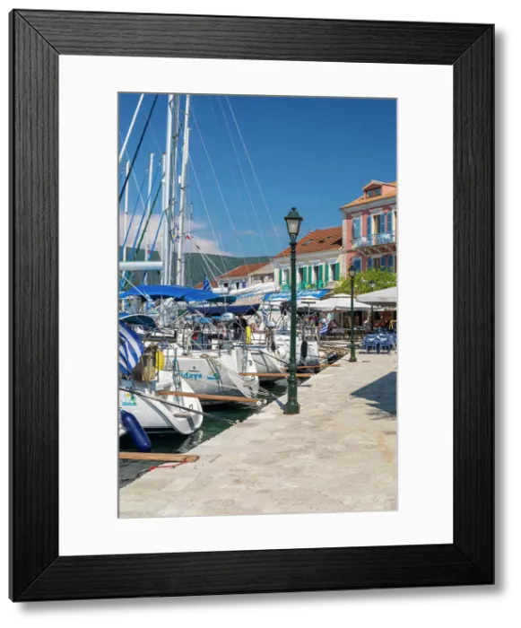 Framed Print : Fiskardo Harbour, Kefalonia, Ionian Islands, Greece Framed Print : Fiskardo Harbour, Kefalonia, Ionian Islands, Greece