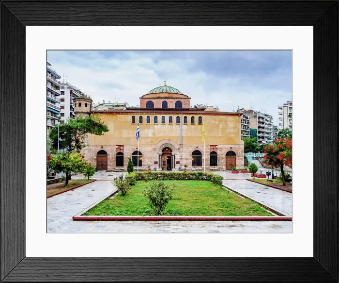 Framed Print : Cathedral Church of Hagia Sophia, Thessaloniki, Central Macedonia, Greece Framed Print : Cathedral Church of Hagia Sophia, Thessaloniki, Central Macedonia, Greece
