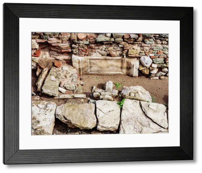 Framed Print : Roman Forum, elevated view, Thessaloniki, Central Macedonia, Greece Framed Print : Roman Forum, elevated view, Thessaloniki, Central Macedonia, Greece
