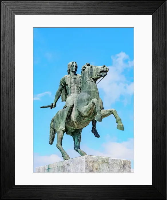 Framed Print : Monument of Alexander the Great, Thessaloniki, Central Macedonia, Greece Framed Print : Monument of Alexander the Great, Thessaloniki, Central Macedonia, Greece