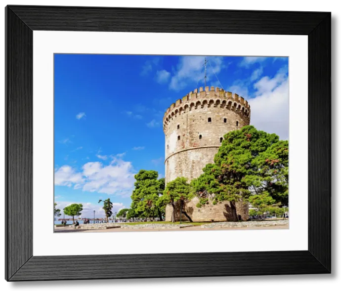 Framed Print : White Tower, Thessaloniki, Central Macedonia, Greece Framed Print : White Tower, Thessaloniki, Central Macedonia, Greece