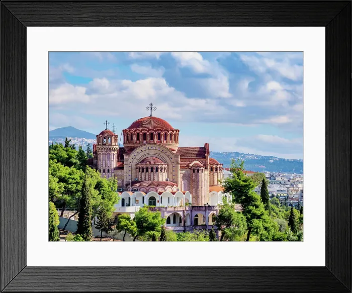 Framed Print : Church of Saint Pavlos, Thessaloniki, Central Macedonia, Greece Framed Print : Church of Saint Pavlos, Thessaloniki, Central Macedonia, Greece