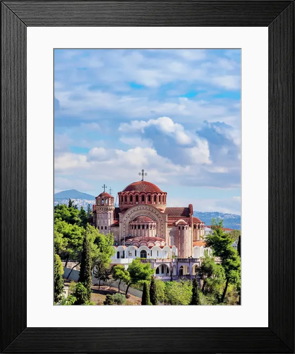 Framed Print : Church of Saint Pavlos, Thessaloniki, Central Macedonia, Greece Framed Print : Church of Saint Pavlos, Thessaloniki, Central Macedonia, Greece