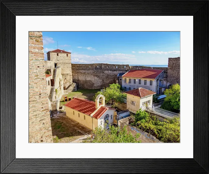Framed Print : Heptapyrgion of Thessalonica, Seven Towers Citadel, Thessaloniki, Central Macedonia, Greece Framed Print : Heptapyrgion of Thessalonica, Seven Towers Citadel, Thessaloniki, Central Macedonia, Greece