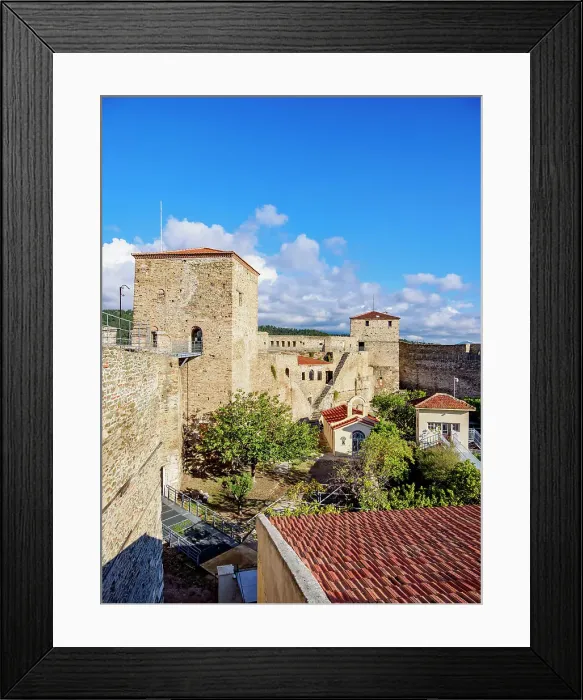 Framed Print : Heptapyrgion of Thessalonica, Seven Towers Citadel, Thessaloniki, Central Macedonia, Greece Framed Print : Heptapyrgion of Thessalonica, Seven Towers Citadel, Thessaloniki, Central Macedonia, Greece