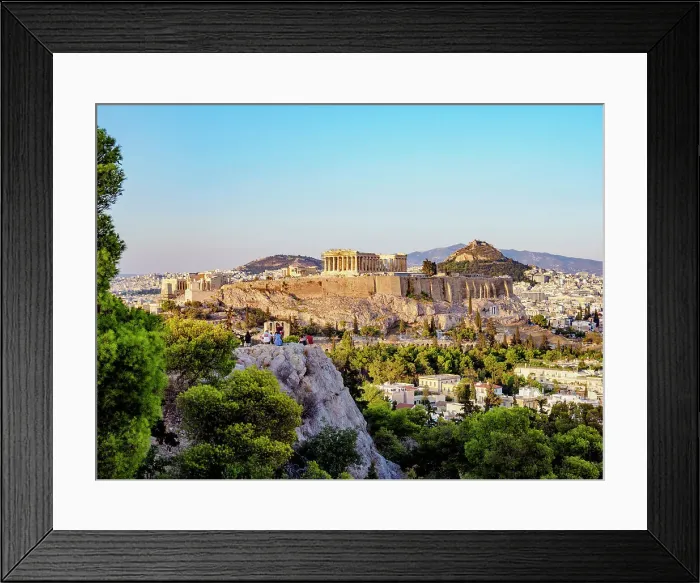 Framed Print : Acropolis at sunset, Athens, Attica, Greece Framed Print : Acropolis at sunset, Athens, Attica, Greece
