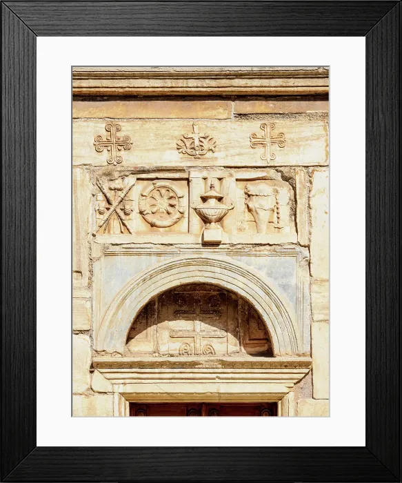 Framed Print : Church of St. Eleutherios, detailed view, Mitropoleos Square, Athens, Attica, Greece Framed Print : Church of St. Eleutherios, detailed view, Mitropoleos Square, Athens, Attica, Greece