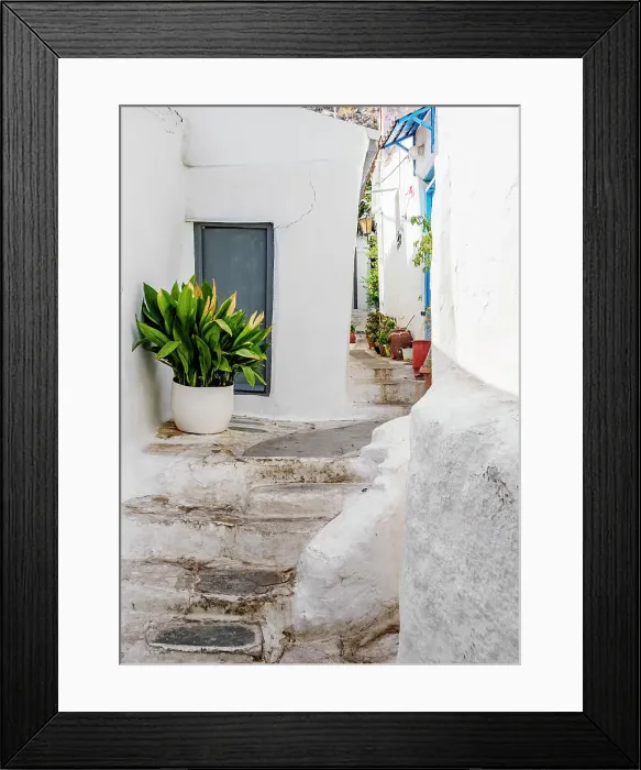 Framed Print : Anafiotika Neighborhood, Athens, Attica, Greece Framed Print : Anafiotika Neighborhood, Athens, Attica, Greece