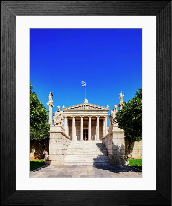 Framed Print : The Academy of Athens, Athens, Attica, Greece Framed Print : The Academy of Athens, Athens, Attica, Greece