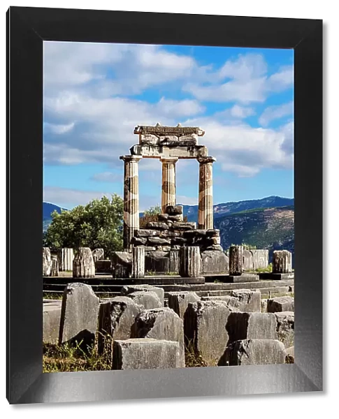 Tholos of Delphi, Temple of Athena Pronaia, Delphi, Phocis, Greece