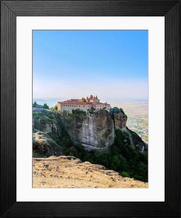 Framed Print : Monastery of Saint Stephen, Meteora, Thessaly, Greece Framed Print : Monastery of Saint Stephen, Meteora, Thessaly, Greece