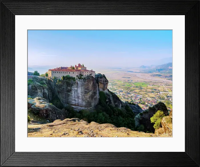 Framed Print : Monastery of Saint Stephen, Meteora, Thessaly, Greece Framed Print : Monastery of Saint Stephen, Meteora, Thessaly, Greece