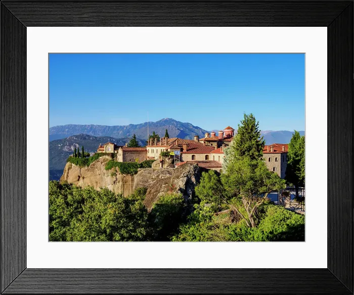 Framed Print : Monastery of Saint Stephen, Meteora, Thessaly, Greece Framed Print : Monastery of Saint Stephen, Meteora, Thessaly, Greece