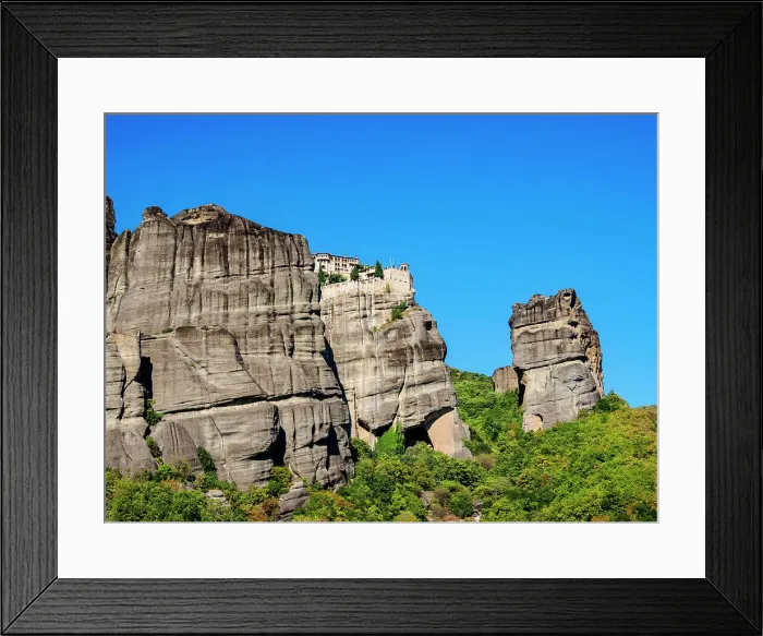 Framed Print : Monastery of Varlaam, Meteora, Thessaly, Greece Framed Print : Monastery of Varlaam, Meteora, Thessaly, Greece