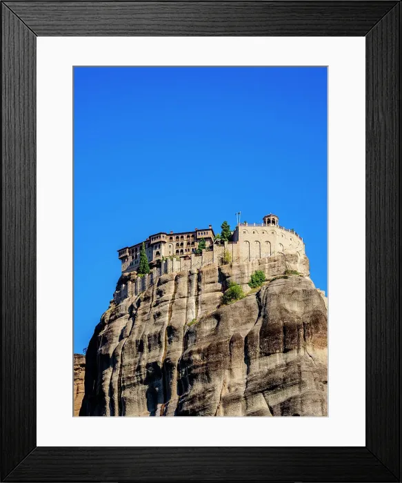 Framed Print : Monastery of Varlaam, Meteora, Thessaly, Greece