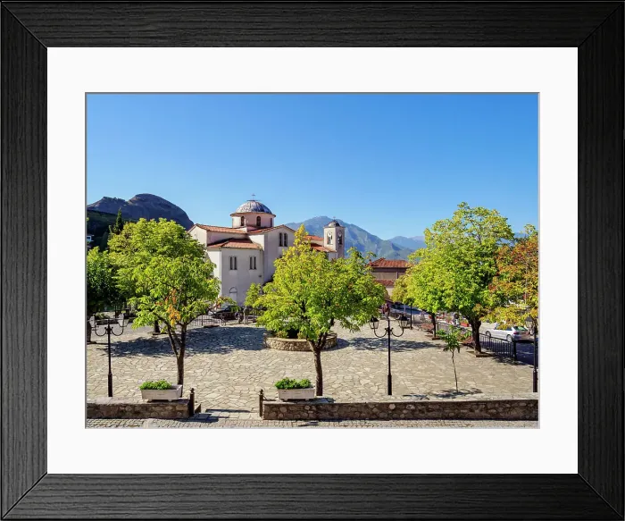 Framed Print : Church of Saint Peter and Saint Paul, Kastraki Village, Meteora, Thessaly, Greece Framed Print : Church of Saint Peter and Saint Paul, Kastraki Village, Meteora, Thessaly, Greece