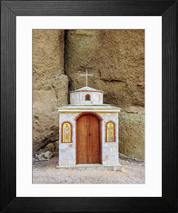 Framed Print : Chapel at Monastery of St. Gregory, Meteora, Thessaly, Greece Framed Print : Chapel at Monastery of St. Gregory, Meteora, Thessaly, Greece