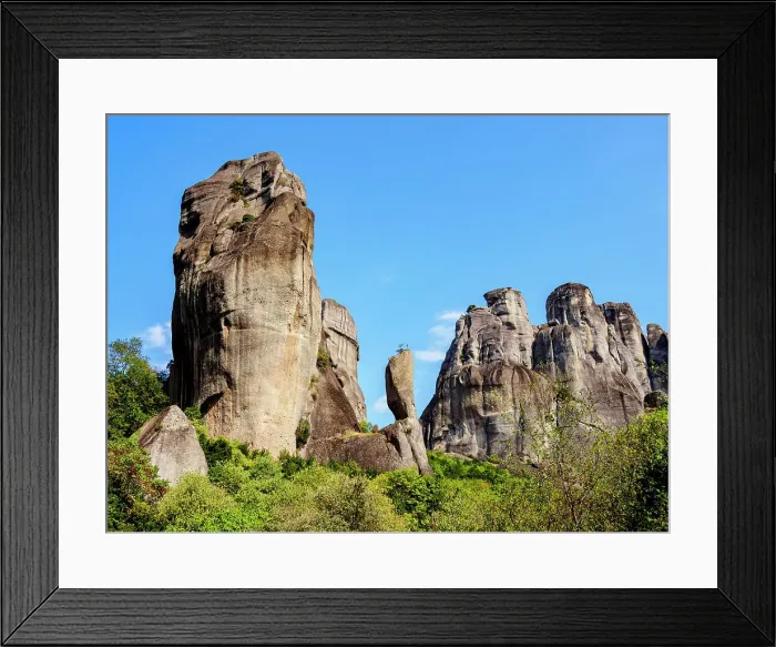 Framed Print : Small Spindle Rock, Meteora, Thessaly, Greece Framed Print : Small Spindle Rock, Meteora, Thessaly, Greece