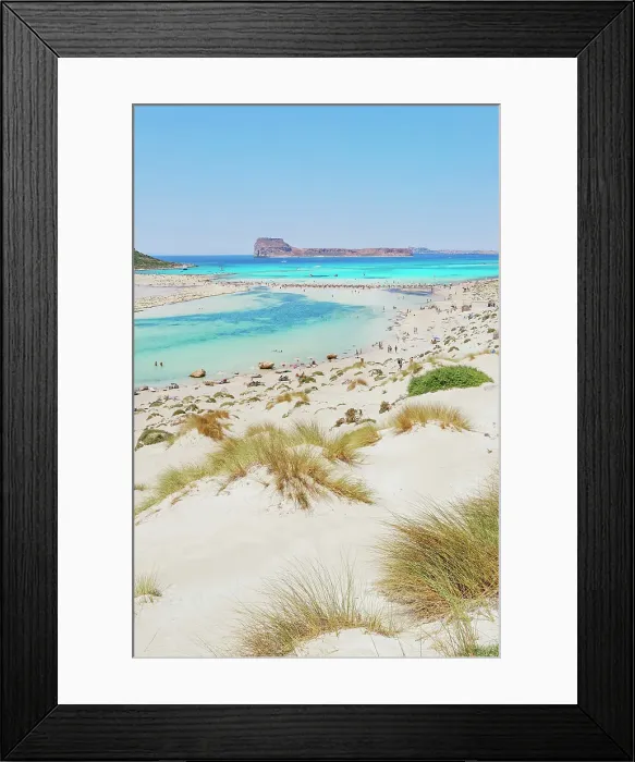 Framed Print : Balos beach, Gramvousa Peninsula, Chania, Crete, Greece Framed Print : Balos beach, Gramvousa Peninsula, Chania, Crete, Greece