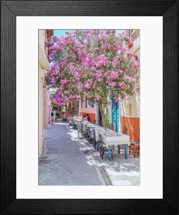 Framed Print : Old town, Rethymno, Crete, Greek Islands, Greece Framed Print : Old town, Rethymno, Crete, Greek Islands, Greece