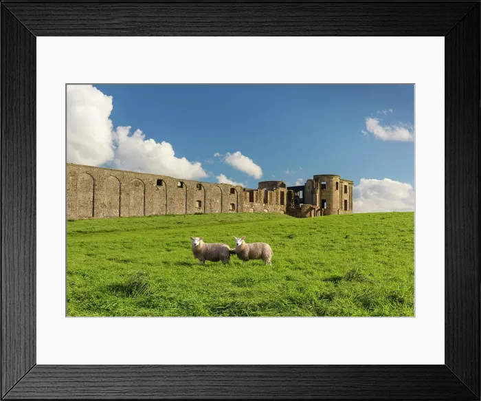Framed Print : Ruins of Downhill Demesne Mansion ruins, Castlerock, County Londonderry, Northern Ireland, UK Framed Print : Ruins of Downhill Demesne Mansion ruins, Castlerock, County Londonderry, Northern Ireland, UK