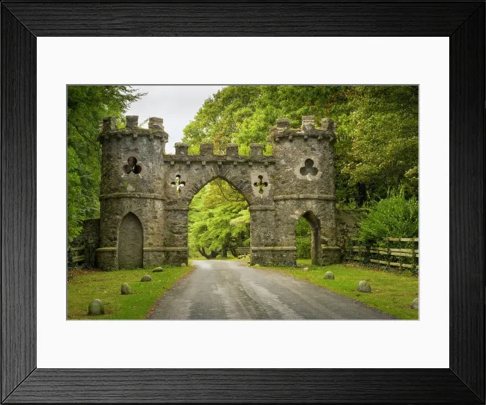 Framed Print : Entrance at Tollymore Forest Park, Newcastle, County Down, Northern Ireland, UK, Europe Framed Print : Entrance at Tollymore Forest Park, Newcastle, County Down, Northern Ireland, UK, Europe