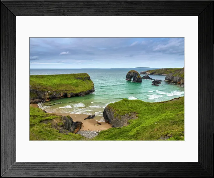 Framed Print : Beach with Sea Arch in Ballybunion, Wild Atlantic Way, Co. Kerry, west coast of Ireland, Ireland, Europe Framed Print : Beach with Sea Arch in Ballybunion, Wild Atlantic Way, Co. Kerry, west coast of Ireland, Ireland, Europe
