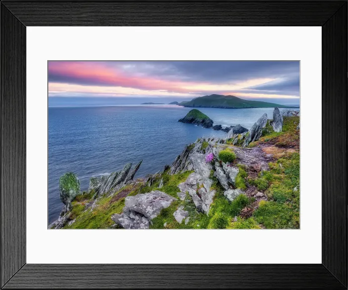 Framed Print : The Blasket Islands seen from Dunmore Head, Dingle, Dingle Peninsula, Slea Head Drive, Wild Atlantic Way, County Kerry, Munster Province, west coast of Ireland, Ireland, Europe Framed Print : The Blasket Islands seen from Dunmore Head, Dingle, Dingle Peninsula, Slea Head Drive, Wild Atlantic Way, County Kerry, Munster Province, west coast of Ireland, Ireland, Europe