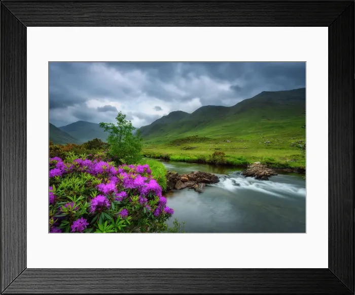 Framed Print : Bundorragha river in the delphi valley, Connemara, Co Mayo, Ireland, Europe Framed Print : Bundorragha river in the delphi valley, Connemara, Co Mayo, Ireland, Europe