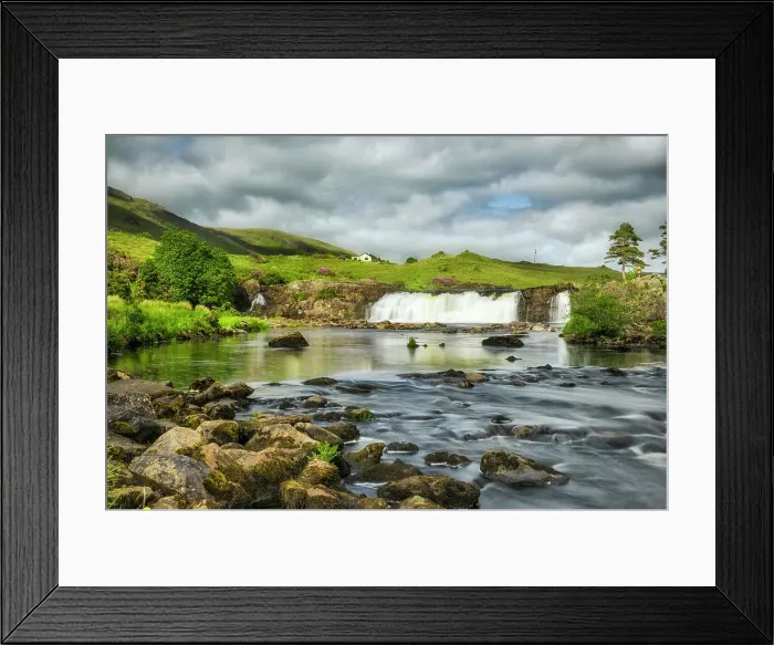 Framed Print : Aasleagh Falls at Erriff Riverl, Connemara Loop, Connemara, Co Galway, Republic of Ireland, Europe Framed Print : Aasleagh Falls at Erriff Riverl, Connemara Loop, Connemara, Co Galway, Republic of Ireland, Europe