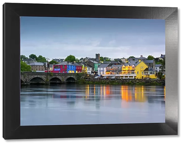 Killorglin at river Laune, Peninsula Iveragh, County Kerry, Munster Province, west coast of Ireland, Ireland, Europe