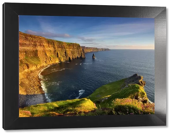 Cliffs of Moher, Doolin, Wild Atlantic Way, Co Clare, west coast of Ireland, Munster province, Ireland, Europe