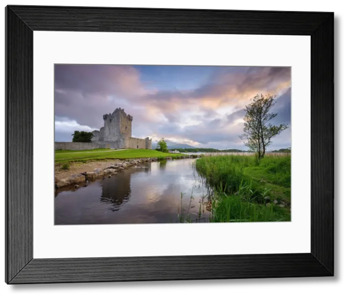 Framed Print : Ross Castle (b. 15th Century) on Lough Leane near Killarney, Killarney National Park, Killarney, Ring of Kerry, Co. Kerry, Ireland, Europe Framed Print : Ross Castle (b. 15th Century) on Lough Leane near Killarney, Killarney National Park, Killarney, Ring of Kerry, Co. Kerry, Ireland, Europe
