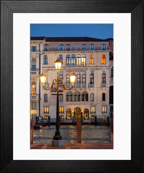 Framed Print : Ornamented Facade of an Palazzo on the Grand Canal, Veneto, Italy Framed Print : Ornamented Facade of an Palazzo on the Grand Canal, Veneto, Italy