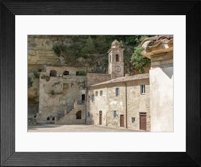 Framed Print : europe, Italy, The Marches. The abbey of the Eremo dei Frati Bianchi near to Cupramontana Framed Print : europe, Italy, The Marches. The abbey of the Eremo dei Frati Bianchi near to Cupramontana