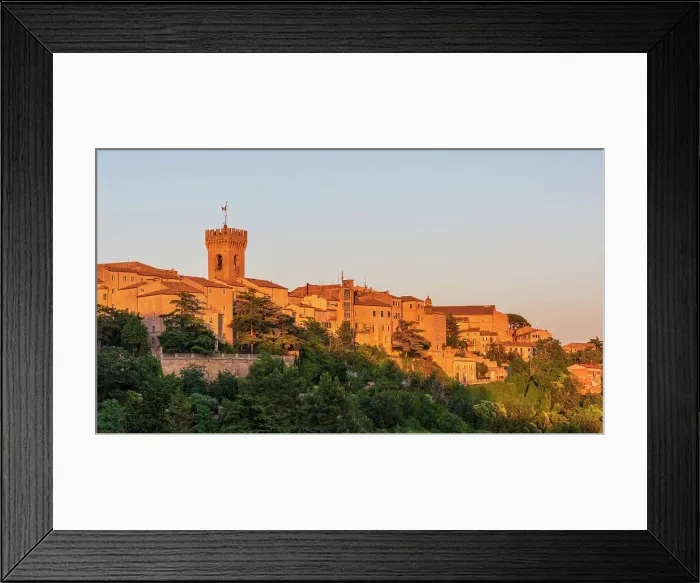 Framed Print : europe, Italy, The Marches. The sunset in Recanati Framed Print : europe, Italy, The Marches. The sunset in Recanati