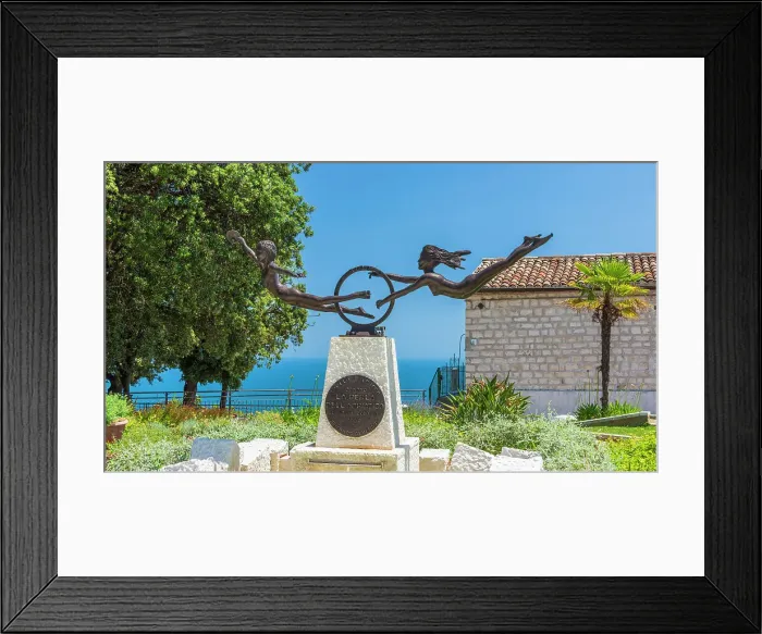Framed Print : europe, Italy, The Marches. In Sirolo near to Monte Conero Framed Print : europe, Italy, The Marches. In Sirolo near to Monte Conero