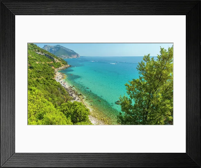 Framed Print : Europe, Italy, Sardinia. The beach of Cala Fuili Framed Print : Europe, Italy, Sardinia. The beach of Cala Fuili