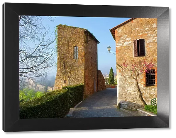 Italy, Tuscany, San Quirico d Orcia town