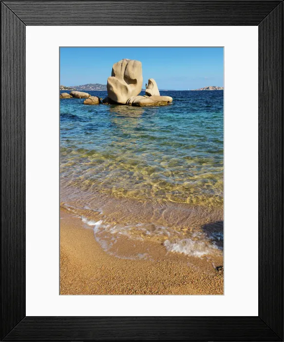 Framed Print : Italy, Sardinia, Mediterranean Sea, north coast, near Palau village Framed Print : Italy, Sardinia, Mediterranean Sea, north coast, near Palau village