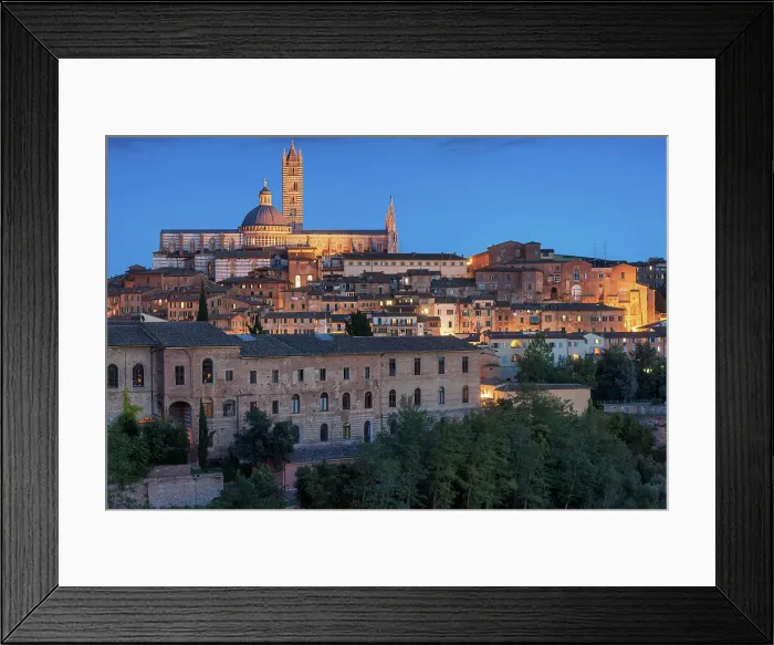 Framed Print : Italy, Tuscany, Siena town, old town, Cathedral Framed Print : Italy, Tuscany, Siena town, old town, Cathedral