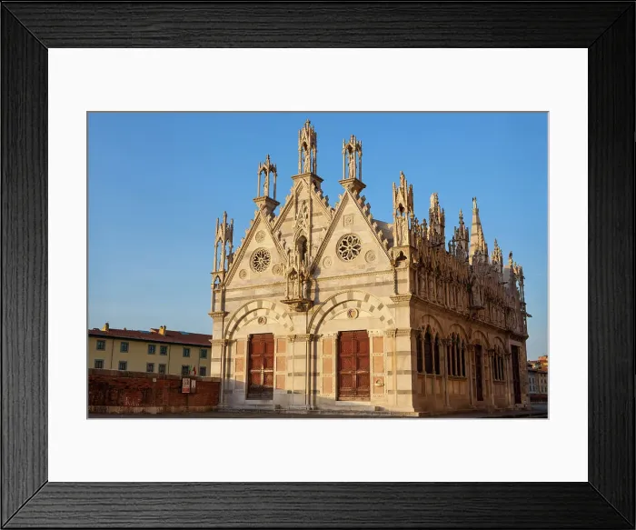 Framed Print : Italy, Tuscany, Pisa town, Santa Maria dell Spina church Framed Print : Italy, Tuscany, Pisa town, Santa Maria dell Spina church