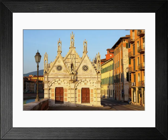 Framed Print : Italy, Tuscany, Pisa town, Santa Maria dell Spina church Framed Print : Italy, Tuscany, Pisa town, Santa Maria dell Spina church
