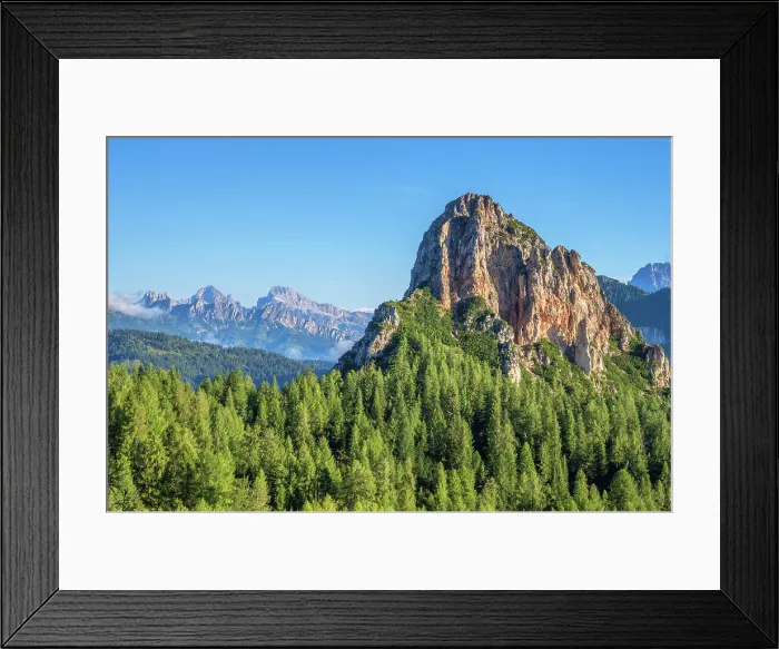 Framed Print : Spiz de Copada with Tofana seen from the ascent to Sfornioi Nord, Ospitale di Cadore, Belluno, Veneto, UNESCO World Heritage, Dolomites, Italy Framed Print : Spiz de Copada with Tofana seen from the ascent to Sfornioi Nord, Ospitale di Cadore, Belluno, Veneto, UNESCO World Heritage, Dolomites, Italy