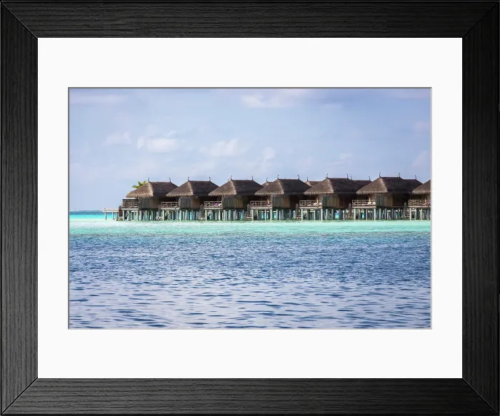 Framed Print : Maldives, Ari Atoll, Constance Moofushi Maldives, King water villas Framed Print : Maldives, Ari Atoll, Constance Moofushi Maldives, King water villas