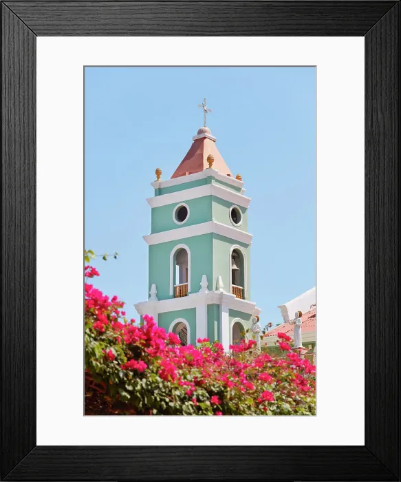 Framed Print : The bell tower of the San Juan Bautista de Catacaos'church, Catacaos, Piura, Peru Framed Print : The bell tower of the San Juan Bautista de Catacaos'church, Catacaos, Piura, Peru