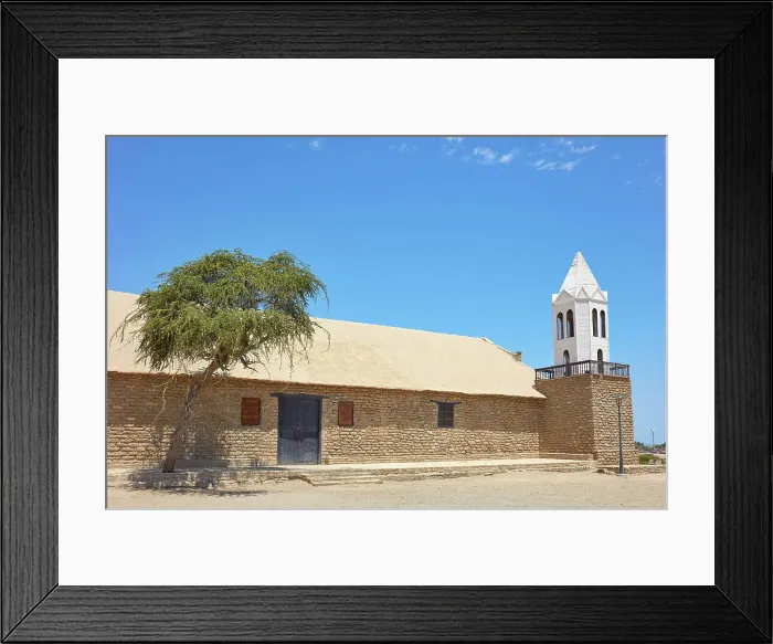 Framed Print : The colonial architecture church of San Lucas'in Colan, Piura, Peru. Built in 1535, it the oldest preserved church in South America Framed Print : The colonial architecture church of San Lucas'in Colan, Piura, Peru. Built in 1535, it the oldest preserved church in South America