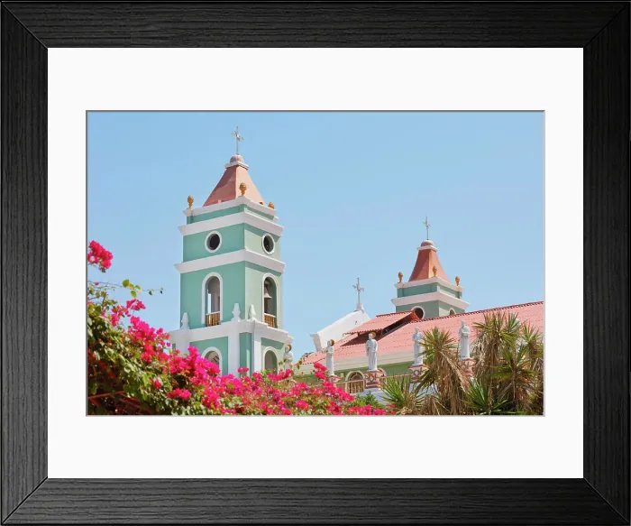 Framed Print : The bell towers of the San Juan Bautista de Catacaos'church, Catacaos, Piura, Peru Framed Print : The bell towers of the San Juan Bautista de Catacaos'church, Catacaos, Piura, Peru
