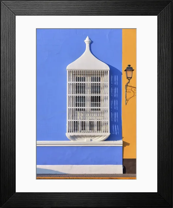 Framed Print : Colonial architecture window in the Plaza de Armas'of Trujillo, La Libertad, Peru Framed Print : Colonial architecture window in the Plaza de Armas'of Trujillo, La Libertad, Peru