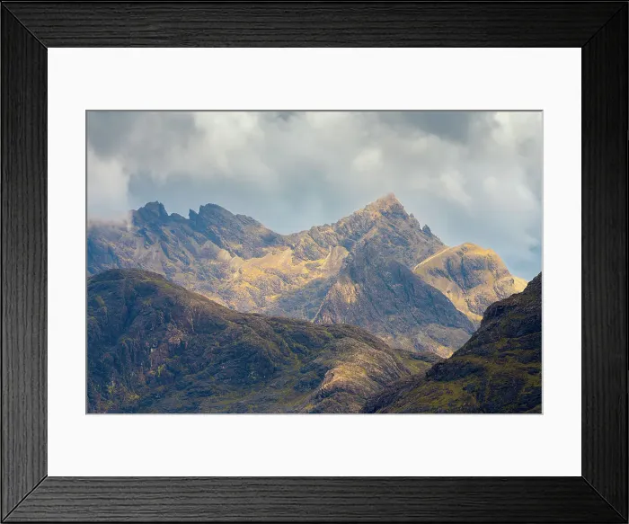 Framed Print : Detail of Black Cuillin mountains, Isle of Skye, Scottish Highlands, Scotland, UK Framed Print : Detail of Black Cuillin mountains, Isle of Skye, Scottish Highlands, Scotland, UK